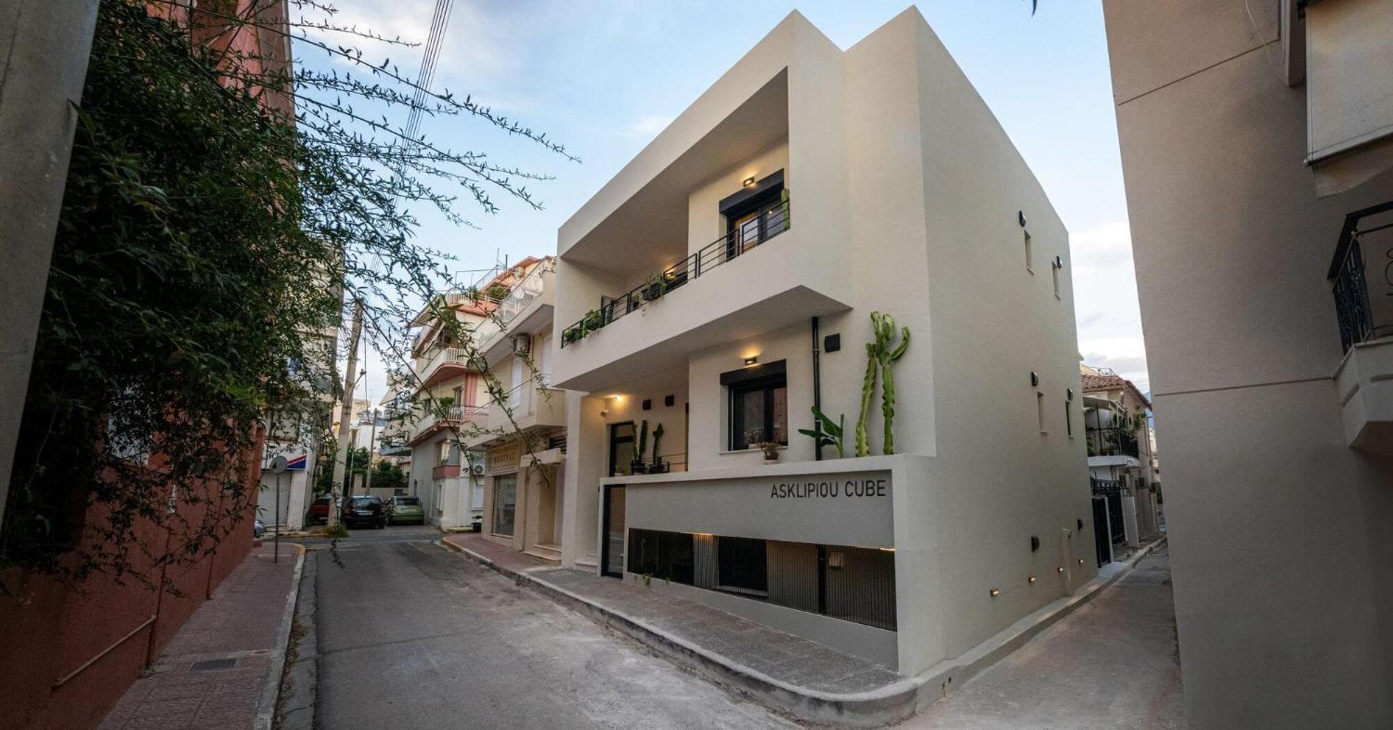 Asklipiou Cube - Kalamata Mediterranean Suites Esterno foto